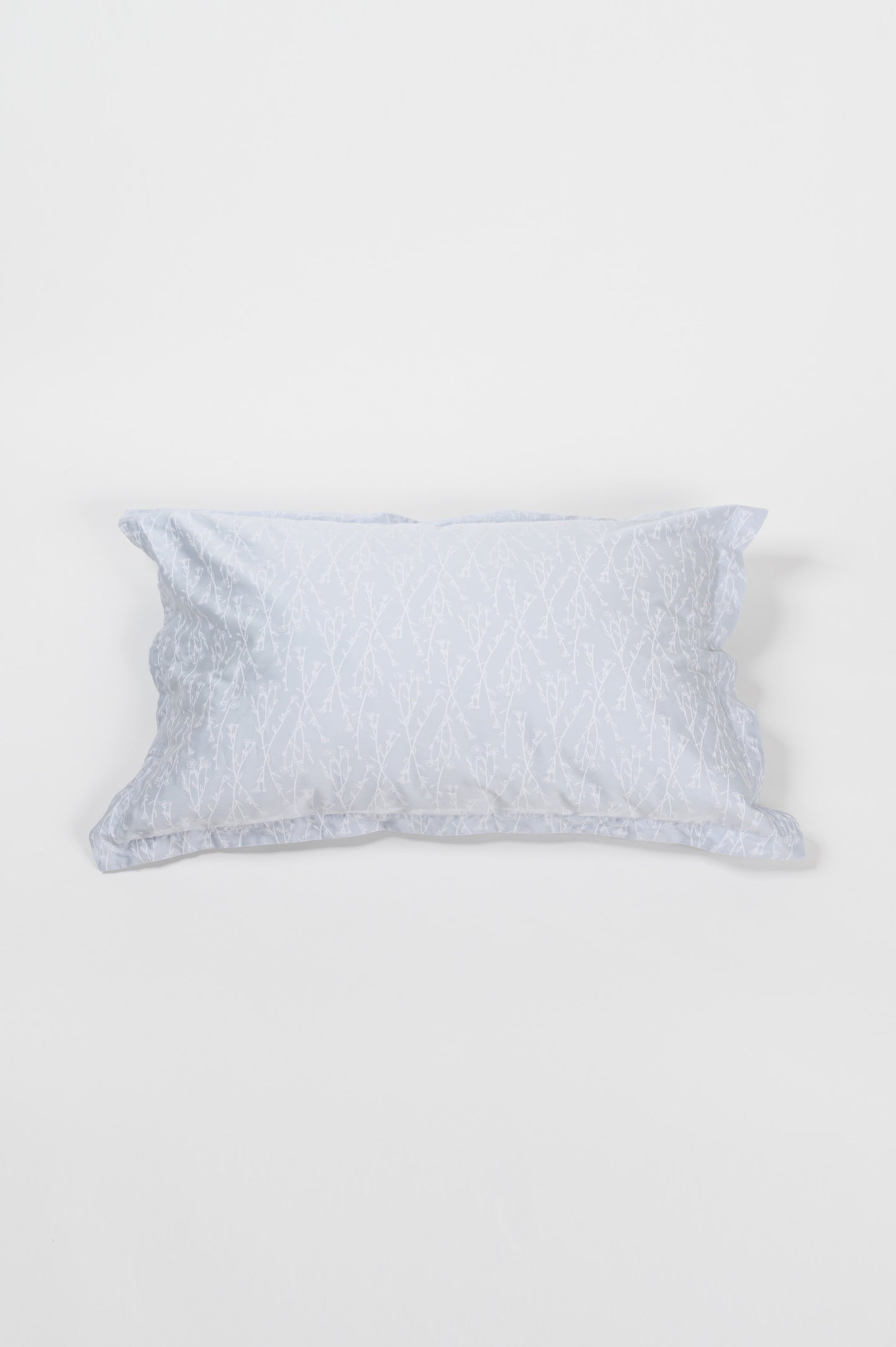 Örngott 50x90 blått med vitt tryck