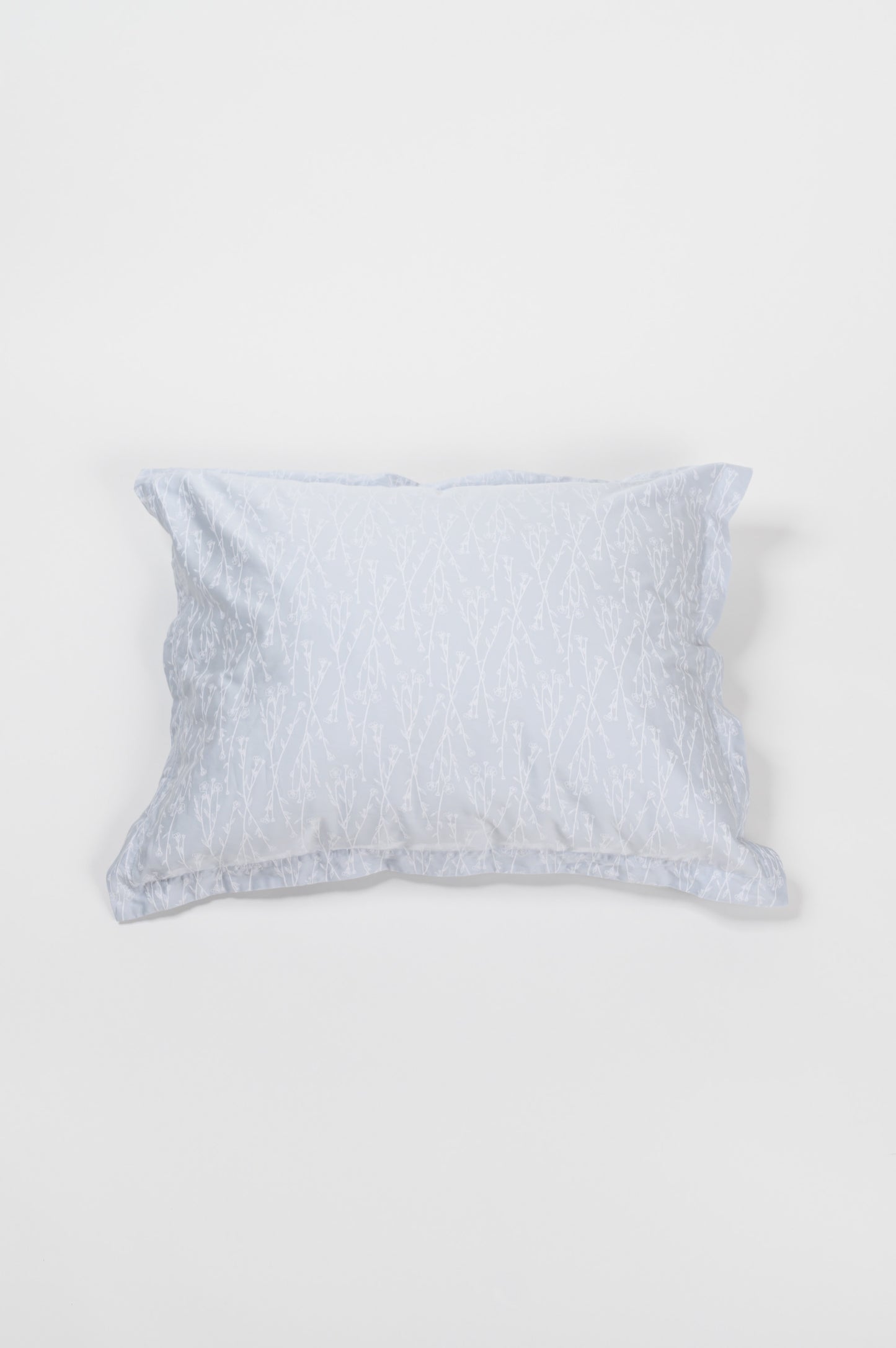 Örngott 50x60cm blått med vitt tryck